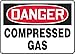 Accuform Danger Compressed Gas (MCPG107XT)
