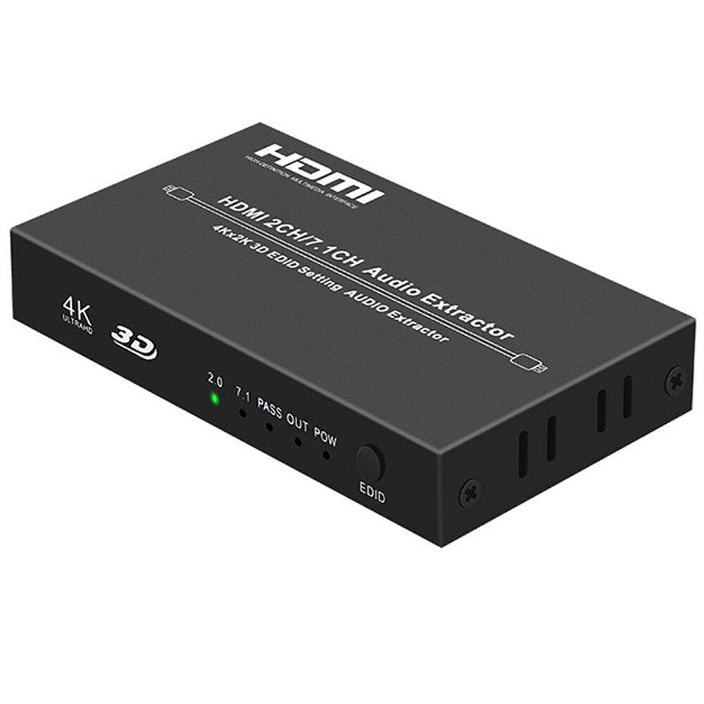 Buy SATMW 4K HDMI 2.0 Audio Extractor HDR 4K HDMI Audio Splitter
