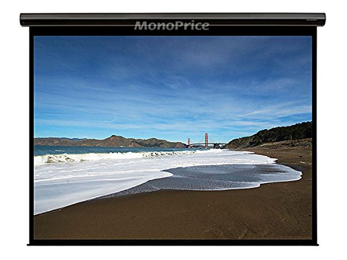Monoprice 107928 Electric Projector Screen, Standard