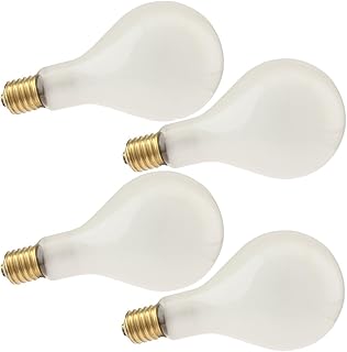 Industrial Performance 500PS40/IF 130V, 500 Watt, PS40, Mogul Screw (E39) Base Light Bulb (4 Bulbs)
