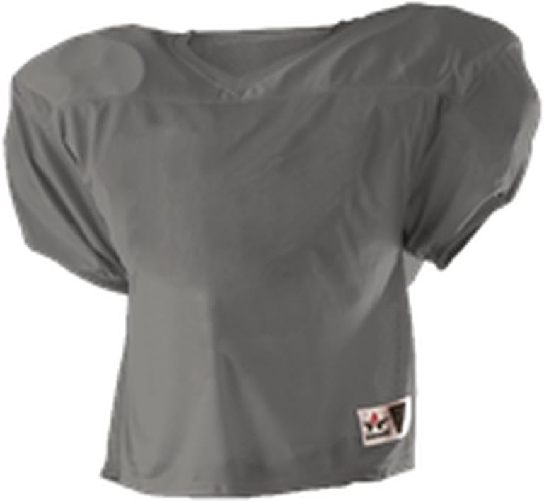 Alleson Adult Practice Football Jersey Silver XL 705 705-SI-XL