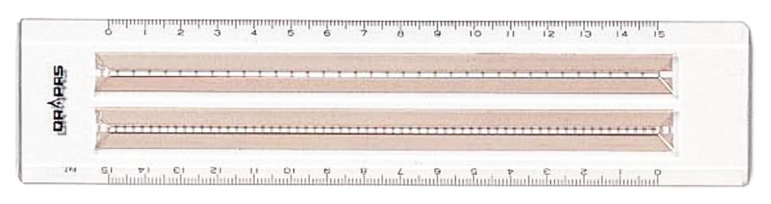 Dorapasu dotted line, dashed line pull scale DR151 15cm 15911 (japan import) by Dorapasu