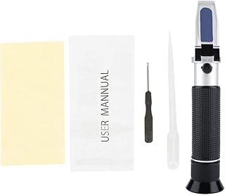 Professional 0~10% Brix Refractometer High Accurate Portable Jam Beer Milk Fruit Juice Sugar Tester Meter