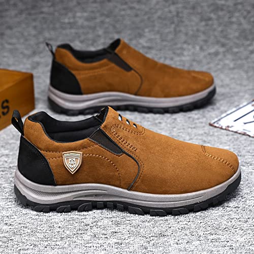 Men's Suede Fashion Slip-on Loafers Comfortable Moccasins Boat Shoes Casual Penny Driving Loafers Casual Walking Shoes Dress Comfortable for Work3