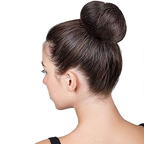 Zittop Hair Nets Invisible Mesh Hair Bun Net Cover Hair Weaving Bulk Net 50Cm Elastic Edge Hairnets For Cooking Ballet Dance Horseriding (20Pcs) #TOP1
