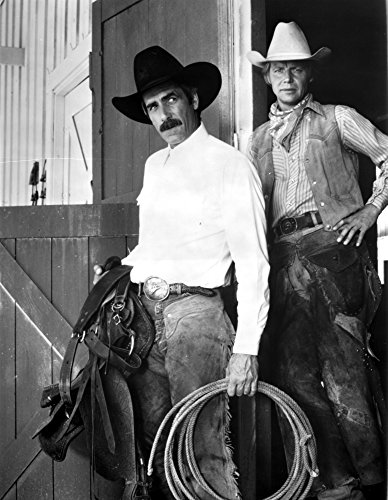 Sam Elliott and co-star in cowboy outfits Photo Print (8