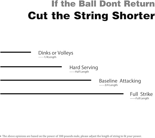 Miniatura 3 de Match Buddy Pickleball Trainer - Pickleball Trainer Ball with String - Pickleball Rebounder