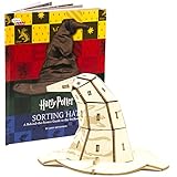 Harry Potter Sorting Hat Book and 3D Wood Model Kit - Build, Paint and Collect Your Own Wooden Model - Great for Kids and Adults, 10+ - 4