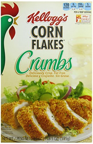 Kellogg's Corn Flake Crumbs, 21-Ounce Boxes (Pack of 12) by