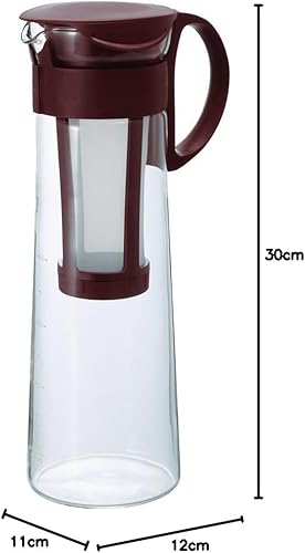 Miniatura 9 de Cafetera e infusión de agua marca Hario, Rojo