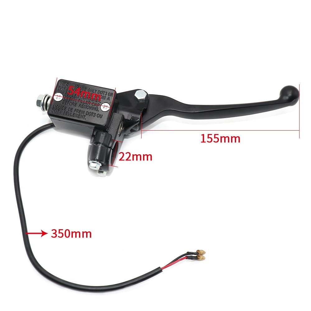 HJDGHU Kupplungshebel Motorradzylinder Hydraulische