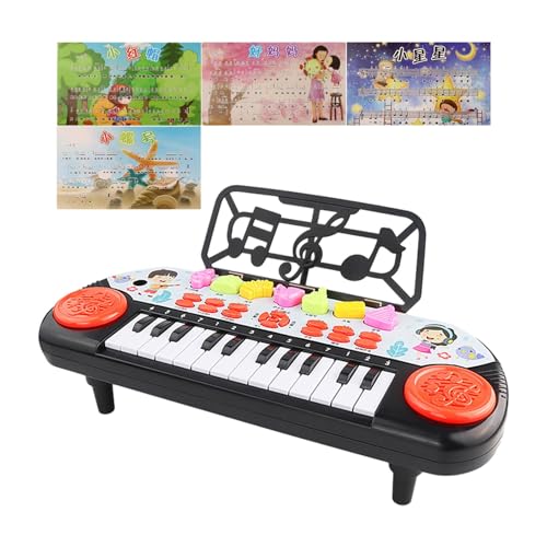Qianly Clavier électronique 24 touches clavier de piano orgue électronique portable jouet de piano musical pour l’éveil de la patience de la mémoire, Rouge - Les Beatles, Paul McCartney, John Lennon, RIngo Starr, George Harrison Qianly Clavier électronique 24 touches clavier de piano orgue électronique portable jouet de piano musical pour l'éveil de la patience de la mémoire, Rouge – Image 8