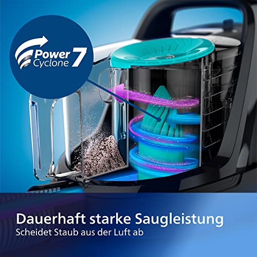 Philips Series 5000 Beutelloser Staubsauger – 900-W-Staubsauger Mit Allergiefilter Und TriActive-Düse (FC9555/09) – Bild 7