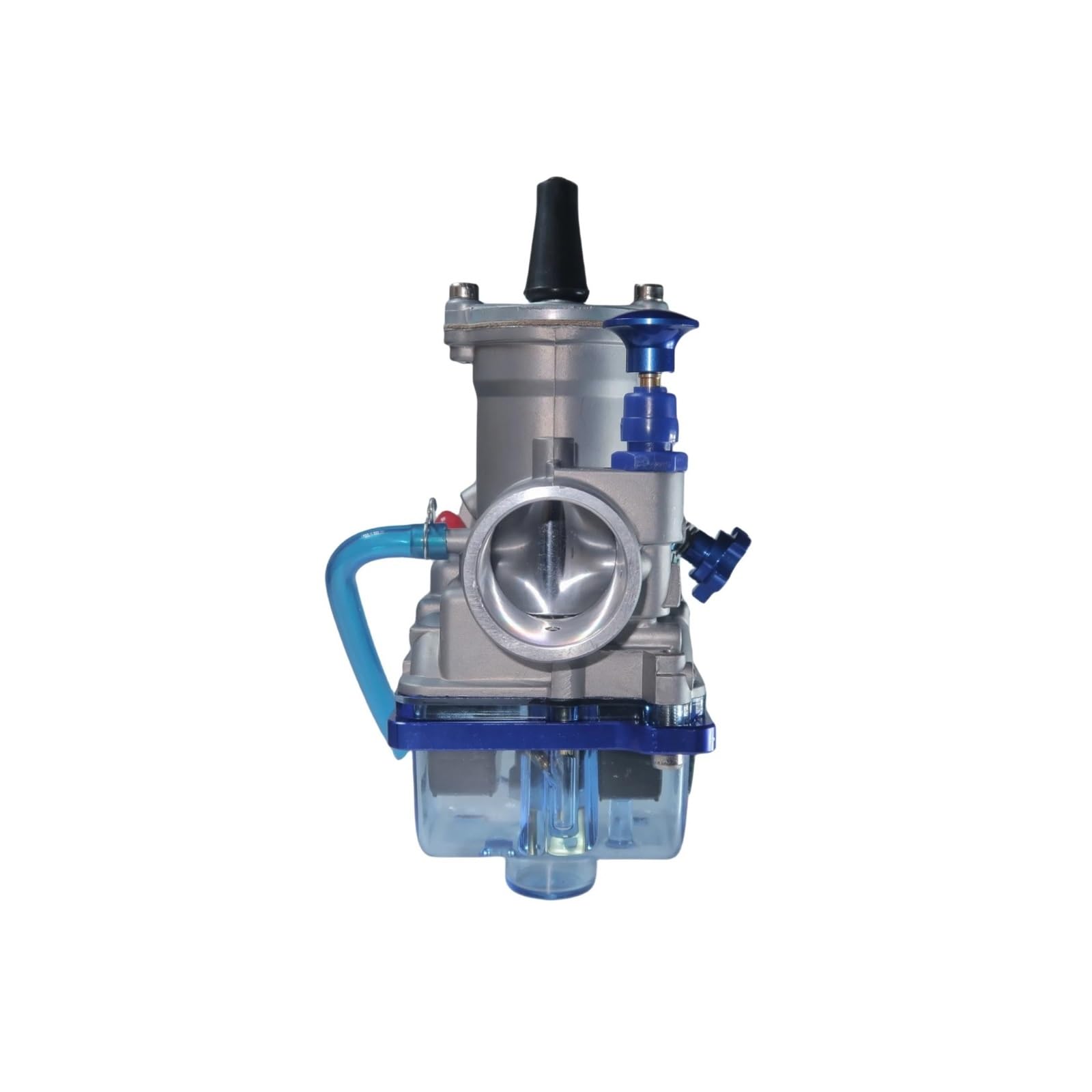 gaźnik silnika Pasuje do KOSO OKO PWK 24 26 28 30 32 34mm niebieska miska 2T 4T skuter ATV motor terenowy gaźnik z turbo(34MM)