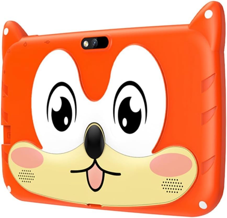 Tishnagi SMARTBERRY B86 PlusSTUDY TAB GEN. 2, Educational Tablet, Kids tab 7 inch - Orange-(4GB/128GB)