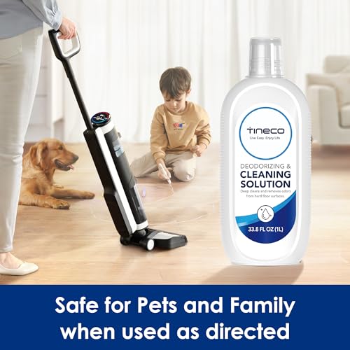 Tineco Floor Cleaning Solution 2L for iFLOOR and FLOOR ONE Series Wet Dry Vacuum (33.8 OZ*2)