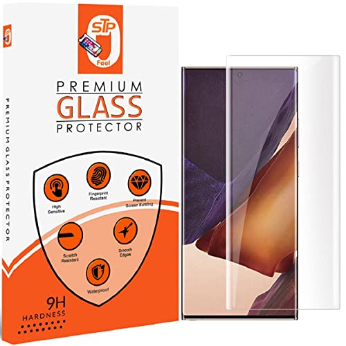 Image of Curved UV Tempered Glass for Samsung Galaxy S22 Plus (Transparent, Pack of 1) Advanced Border Less Full Screen Coverage UV Screen Protector Guard