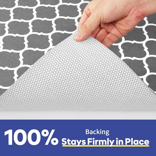 Cooyes Large Dog Food Mat 16\"×24\", Ultra-Absorbent Dog Bowl Mat for Food and Water, Pet Feeding Mat with Non-Slip Back, Cat Placemats with Water-Locking Bottom That Protects Floors