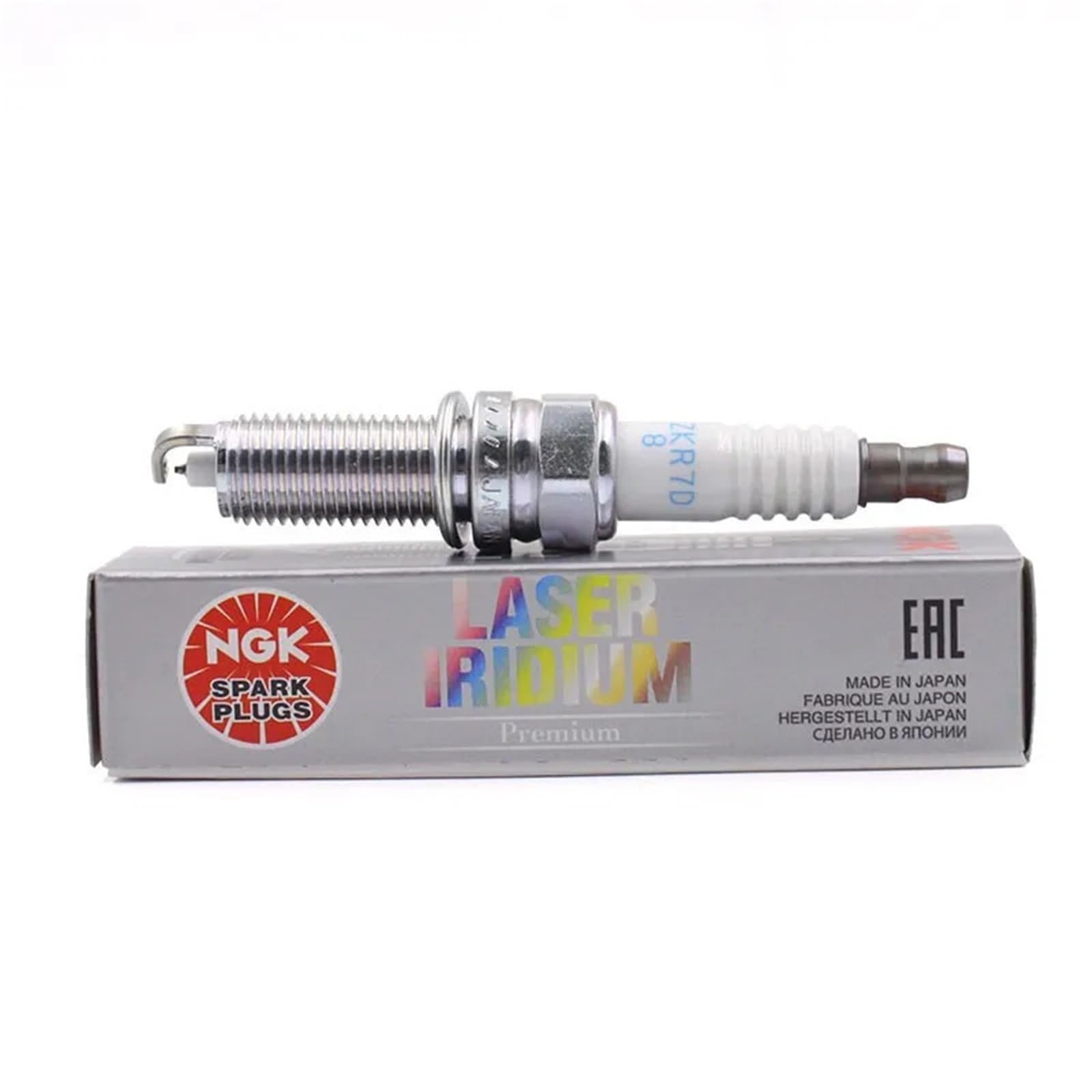 4pcs NGK Laser Iridium Spark Plug ILZKR7D8 96412 Compatible With