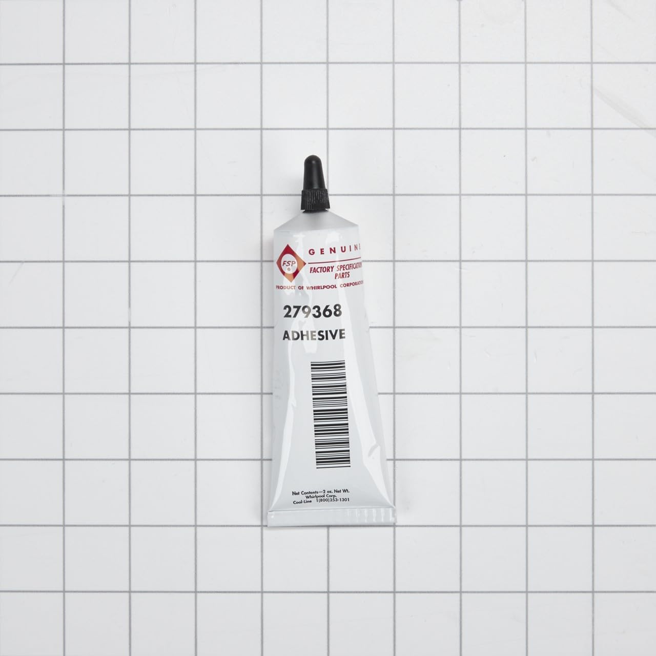 Whirlpool WP279368 OEM High Temperature Adhesive Tube Replacement Part
