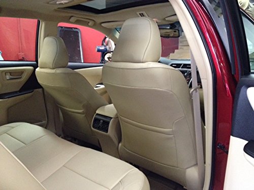 Camry Le/Le Hybrid 2015-2017, Oe Factory Replacement Leather Exact Fit Seat Cover Upholstery Kit #TOP2