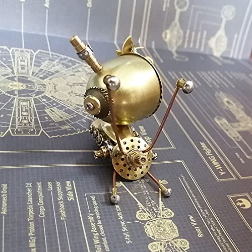 Rompecabezas de metal steampunk 3D para maquetas mecánicas 5