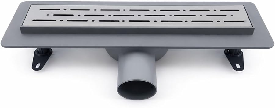 Du  Kanal  40 CM Paslanmaz  elik Yer S zgeci Modern Banyo Du  Gideri  k ve Dayan kl  Tasar m