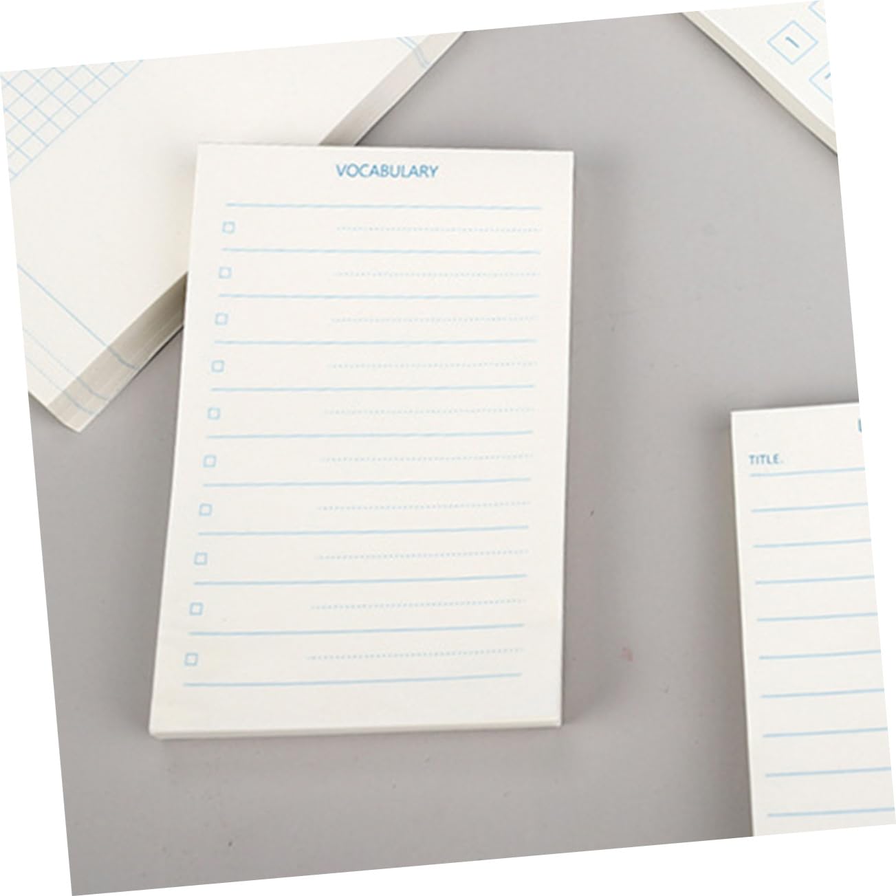 Lurrose 4 Stück 12 Planungsvokabularbuch Notizbücher schreibhefte memoboard nootbook the Notebook Buch praktische Notizblöcke Seitenreiter tragbare Notizblöcke Planungsunterlagen Papier