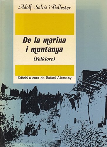 DE LA MARINA I MUNTANYA (FOLKLORE)