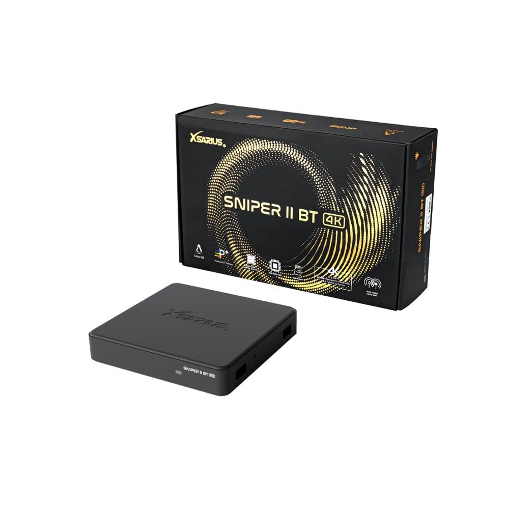 Xsarius Sniper 2 Bluetooth 4K - UHD Linux OTT Mediastreamer