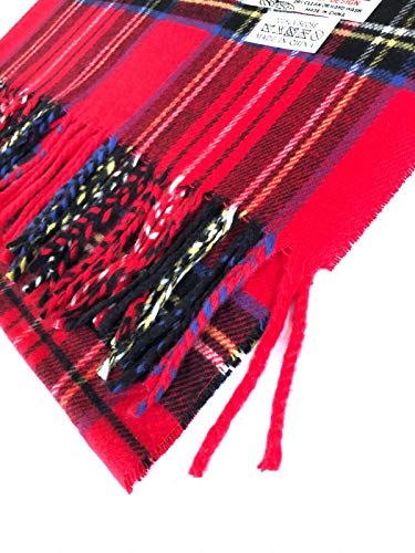 NY GOLDEN FASHION Women Men Unisex Super Soft Warm Classic Plaid Cashmere Feel Winter Scarf Wrap3