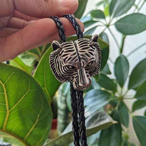 Image of Animal & Plant Bola Tie Bolo Tie Wedding Necklace for Men Women Groomsmen Western Cowboy Necktie