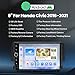JOYING Car Radio for Honda Civic 2016-2021 Android 13 Car Stereo 9 Inch Head Unit with Carplay & Android Auto, Mirror Link, GPS Navigation, Bluetooth 5.0, Volume Knob(JY-HT145N8)