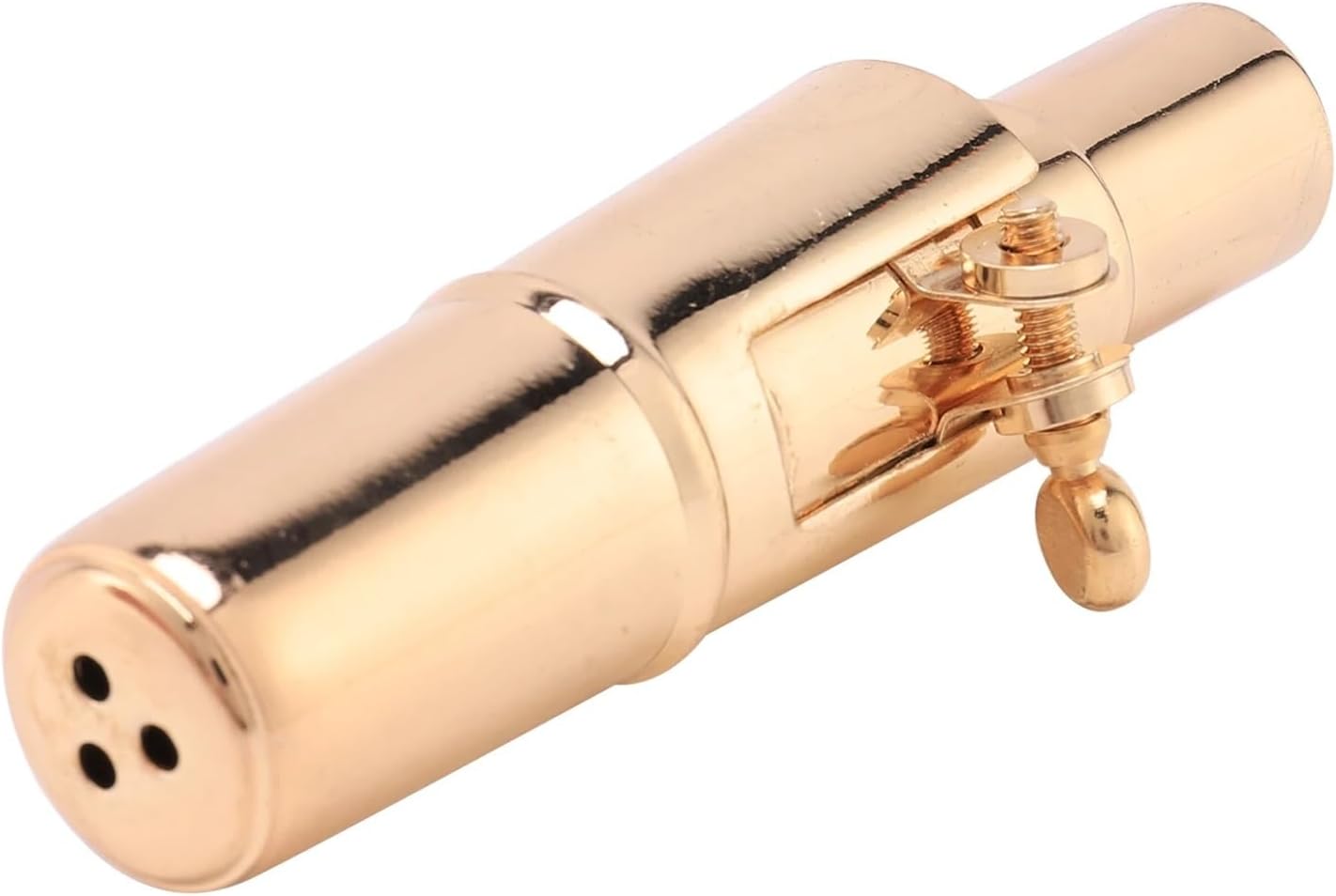 Clarinet Mouthpiece 1/3/5pcs Golden Tenor 6c Sax Saxophone Mouthpiece With Cap And Ligature Musical Instruments Parts(5pcs)