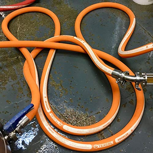 Cedarstone Industry TXL-GRL-150 Food Grade Hose For Brewery Distillery Restaurant Beer Growler Bar Service 10 Ft Drink Safe Beverage Line Hot Cold Transfer Hose thumb #4