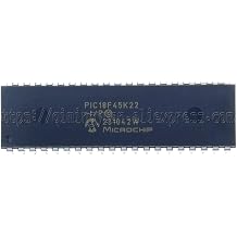 Pic18F45K22-I/P Pic18F45K22 Dip40 100% New for Original in Stock 2025 High Reliable Electronic Component, Precision, Stable Performance