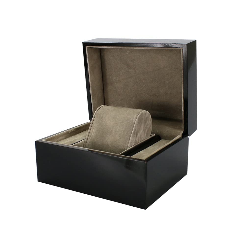 Boîte de rangement montre en bois pour voyage compact et protection maison