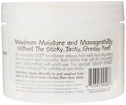Curlykids Curly Deep Hair Conditioner, 8 Ounce #TOP1
