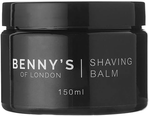 Shaving Balm | BENNY'S | Light Refreshing Scent | Reduces Razor Burn & Soothes the Skin | For Fresh and Calm Skin to Look and Feel Younger | Premium Quality Ingredients | Made In The UK