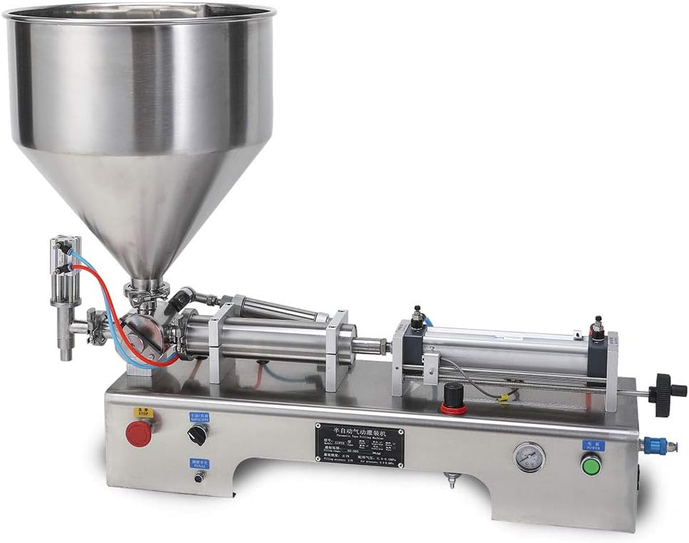 Paste Filling Machine, Pneumatic Filling Machine, Bottle Filler For Liquid Paste