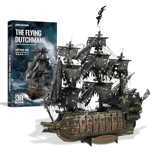 Flying Dutchman 3D Metal Pirate Ship Puzzle Model Kit