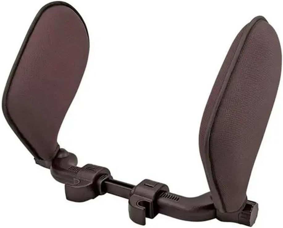 Car Headrest Car Neck Headrest Pillow Vehicle Pillow Cushion Fit for Seat Restraint Head Pillow Support U-Shaped Travel Cushion Sleeping Comfortable (Color : Yellow)
