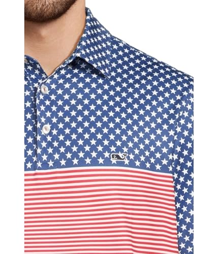 Image of vineyard vines Men's Bradley Stripe Sankaty Polo
