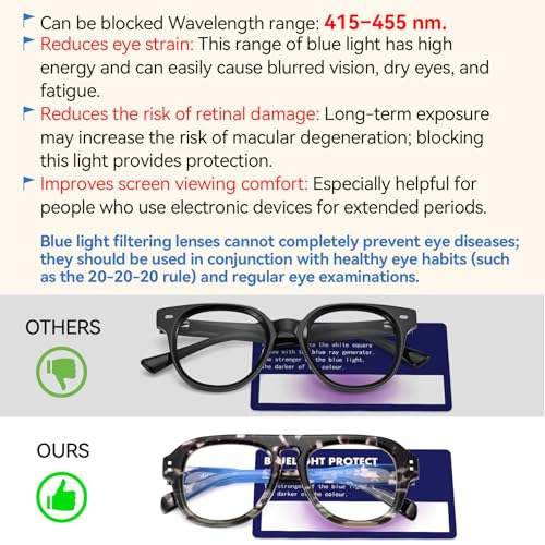 Image of Dollger Aviator Blue Light Glasses for Men Women Acetate Anti Bluelight Blocking Glasses for Computer Fashion Eyeglasses