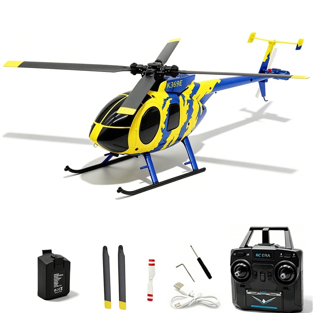Amazon.com: Actualia RC ERA C184 MD500 RC Helicopter, 2.4G 6-Gyro
