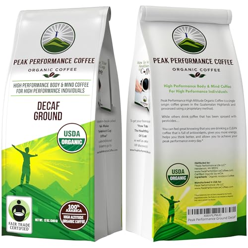 Peak Performance Organic Decaf Coffee
