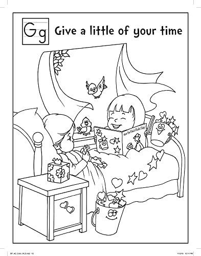 My Very Own Bucket Filling from A to Z Coloring Book
