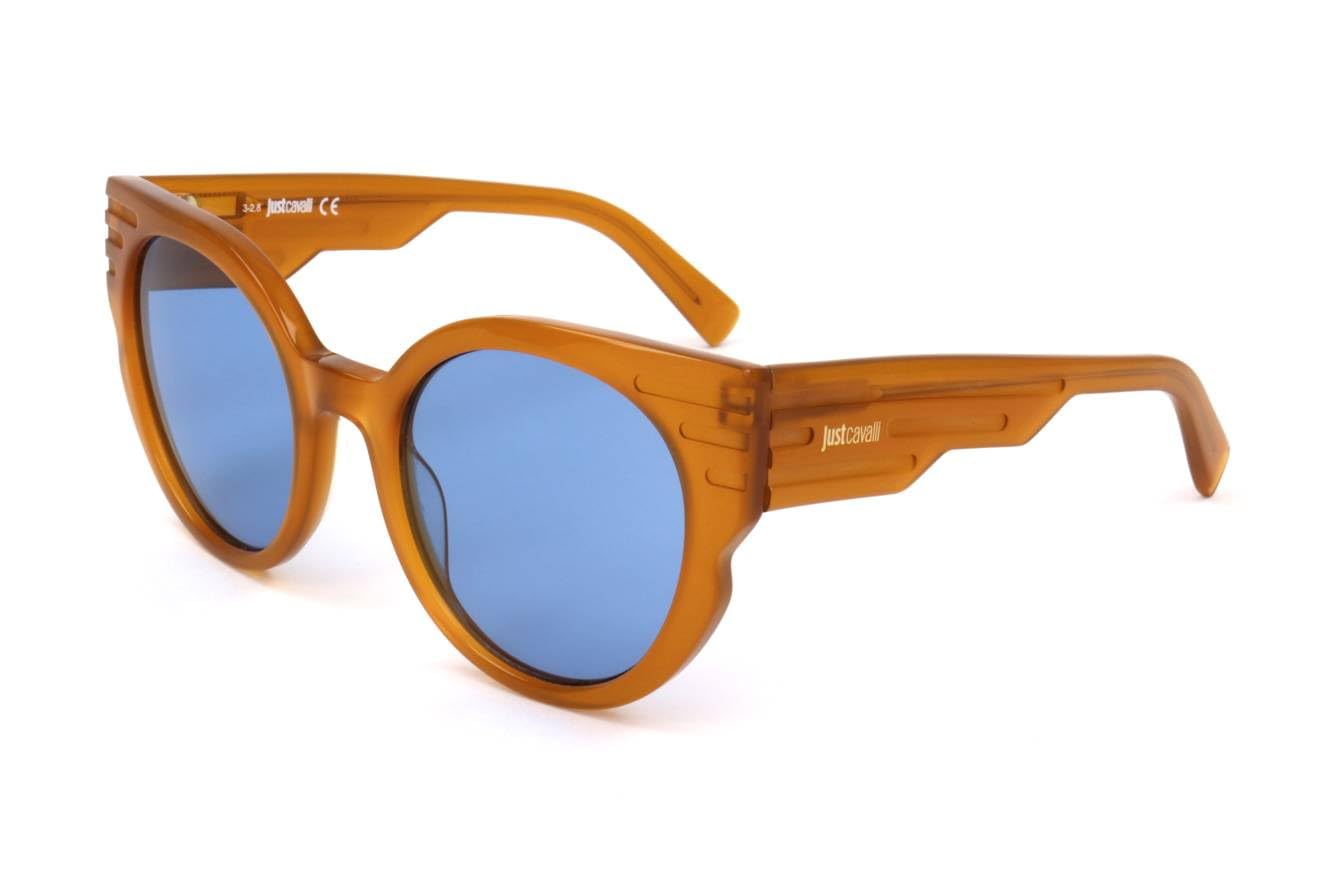 Just CavalliJC 903S 45V 53 New Women Sunglasses, Gold