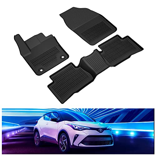 Enhance Your Toyota CHR with Durable Rubber Floor Mats