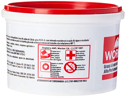 Worker 38474 Graxa Ca2 Alta Performance, 500g